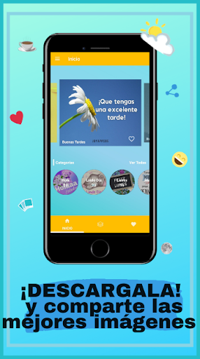 Android application Frases de Buenos Días screenshort