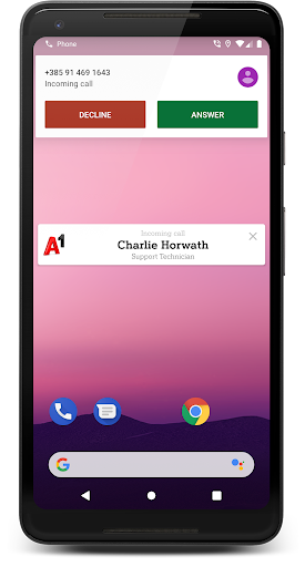 Android application INCO - Internal Contacts screenshort