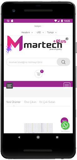 Android application Martechled screenshort