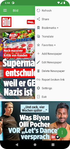 Deutsche Zeitungen Screen 3