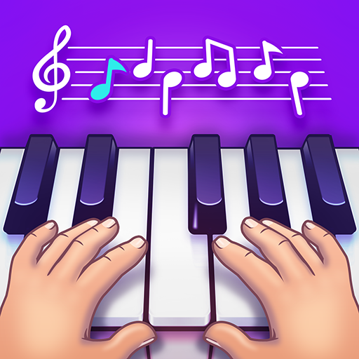 Mãos, de, criança, piano jogo