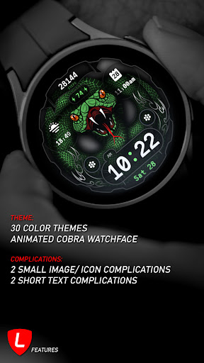Android application Cobra Animated Watch 085 screenshort