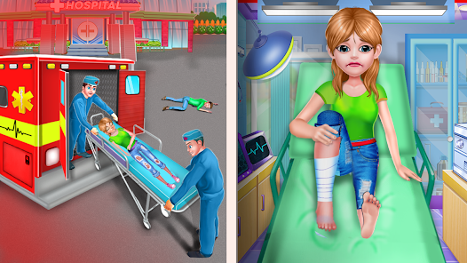 Doctor Ambulance Driver Game  screenshots 1