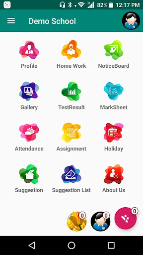Android application NAVDEEP VIDYALAYA screenshort