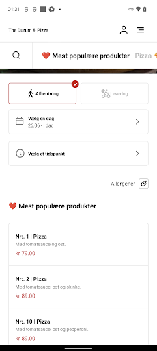 The Durum & Pizza Kastrup Screen 3