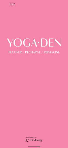 Android application Yoga Den Netherlands screenshort