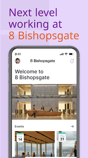 Android application 8 Bishopsgate screenshort