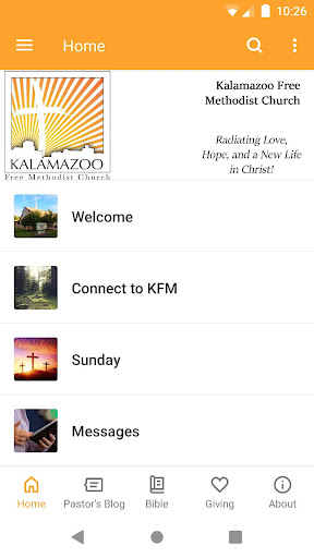 Android application Kalamazoo FMC screenshort