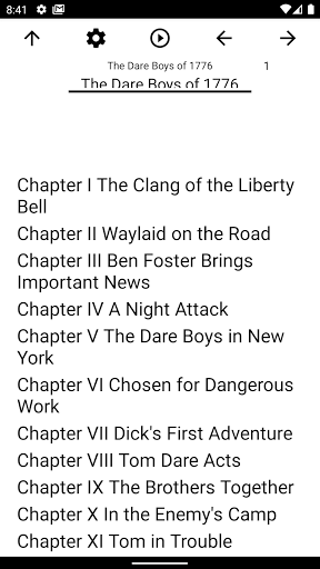 Android application Book, The Dare Boys... screenshort