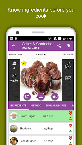 Screenshot of Cake Recipes, Baking Recipes