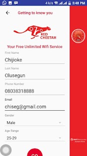 Red Cheetah (Available only in hotspots in Lagos.) Screenshot