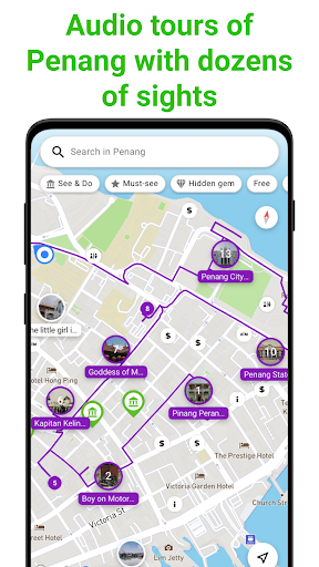 Android application Penang Tour Guide:SmartGuide screenshort
