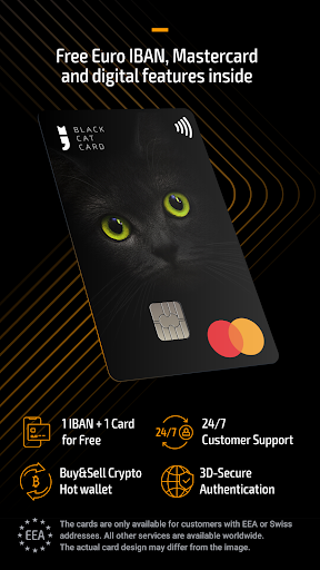 Android application Blackcatcard screenshort
