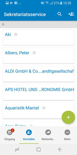 Sekretariatsservice 11880.com Screen 3
