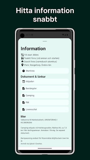 Liveresultat Screenshot 2 - AppWisp.com