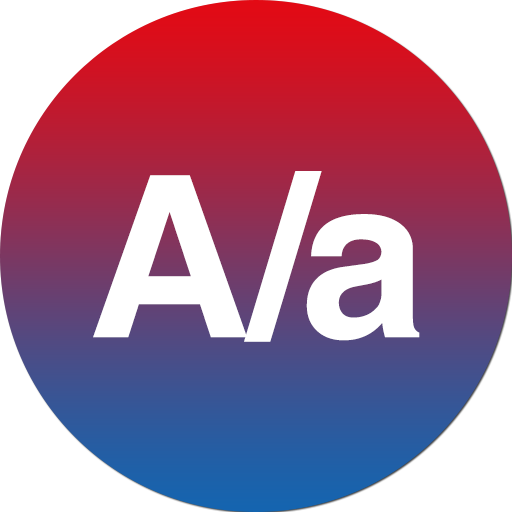 A/a Gradient  Icon