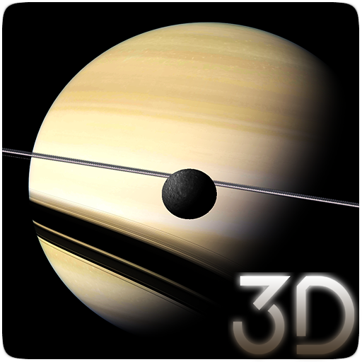 Planet Saturn 3D Live Wallpaper