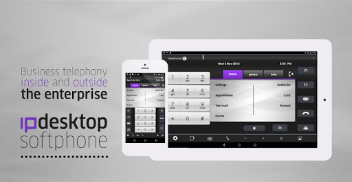 Android application ALE IP Desktop Softphone screenshort