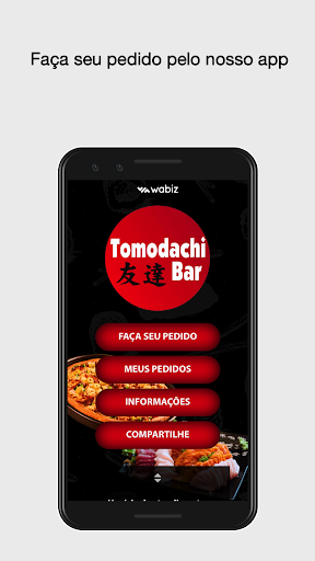 Android application Tomodachi Bar screenshort