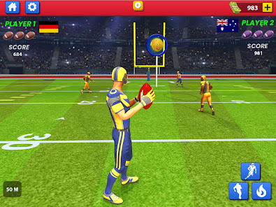 Screenshot 8 Football Kicks: Rugby Games android