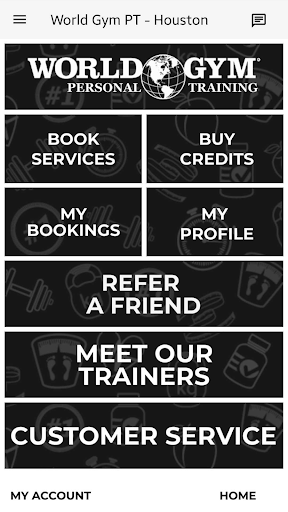 Android application Element Personal Training screenshort