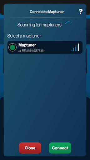 MyMaptuner Screen 2