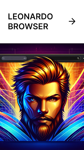 Android application Leonardo Browser screenshort