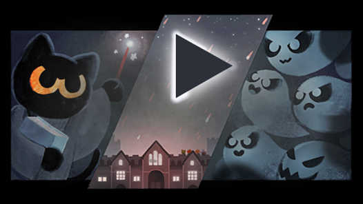 New, playable Google Doodle brings back Halloween's cutest cat