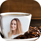 Coffee Cup Photo Frame Maker icon