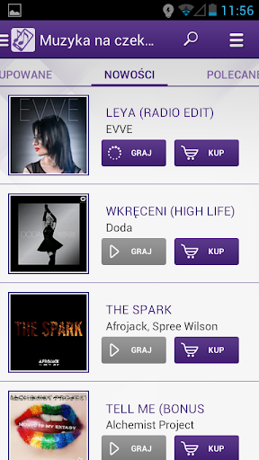 Muzyka na czekanie w Play Screen 3