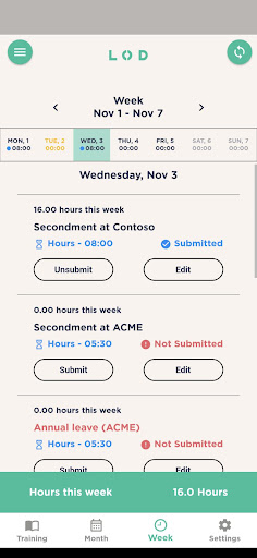 Android application LOD screenshort
