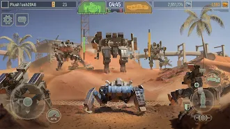 Game screenshot WWR: Mech robots, war game hack