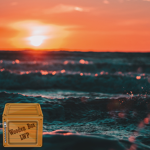 sunset ocean live wallpaper logo