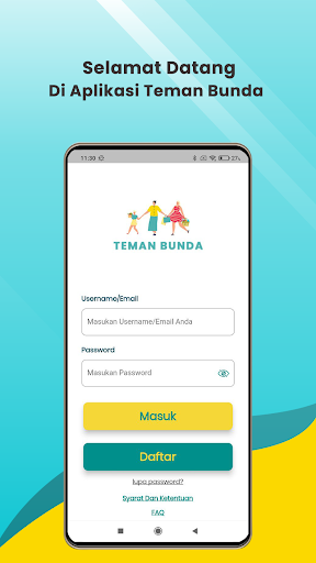 Android application Teman Bunda Belanja screenshort