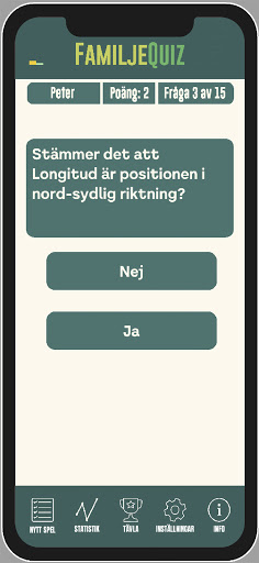 FamiljeQuiz Screen 3