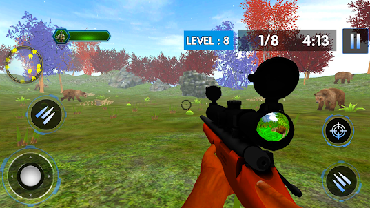 Wild Hunting Clash:Gun 3D Game