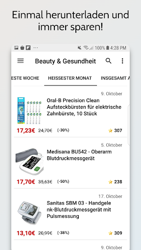Android application Shop Apotheke, Flaconi - AT screenshort