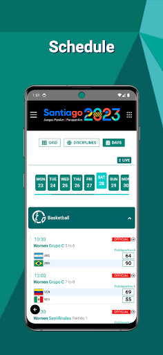 Santiago 2023 Screen 3