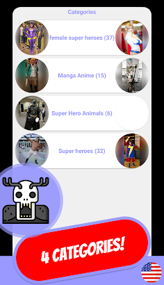 COSPLAY & ANIME Quiz 😄 𝟚𝟘𝟚 - Screenshot 2