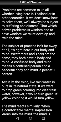 A Gift of Dhamma Screen 3