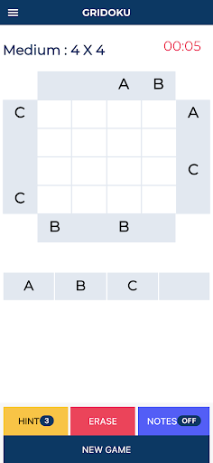 GRIDOKU Screen 2