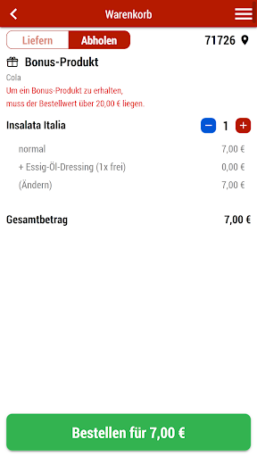 Pizza Lindis La Luna Screen 2