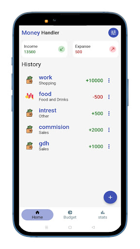 Money Handler Screen 2
