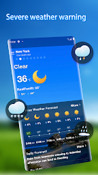 Local Weather Alerts - Widget