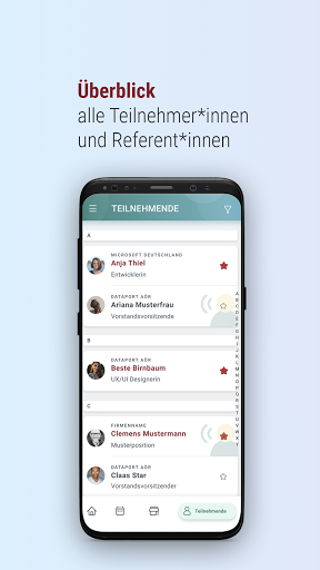 dVeranstaltungsApp Screen 3