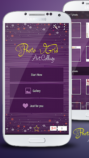 Android application Grid Pic - Art Collage screenshort