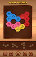 Hexa Wood Puzzle Screenshot