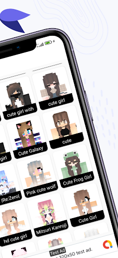 Cute Skins Girls for Minecraft Screen 3
