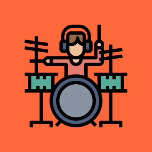 Drums Rock  Icon