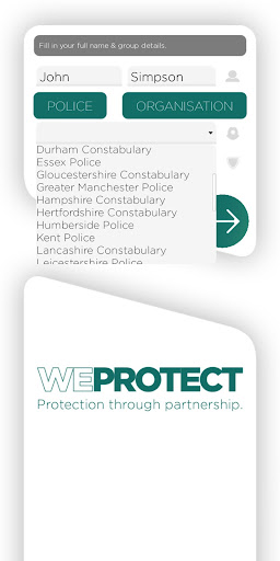 WEPROTECT Screen 2
